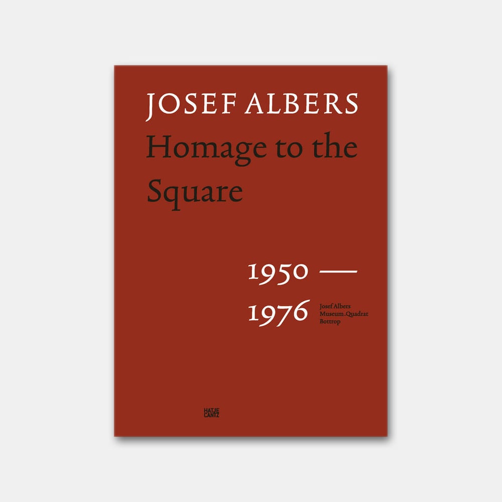 JOSEF ALBERS, Homage to the square 