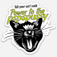 Image 3 of Tell Your Cat Sticker