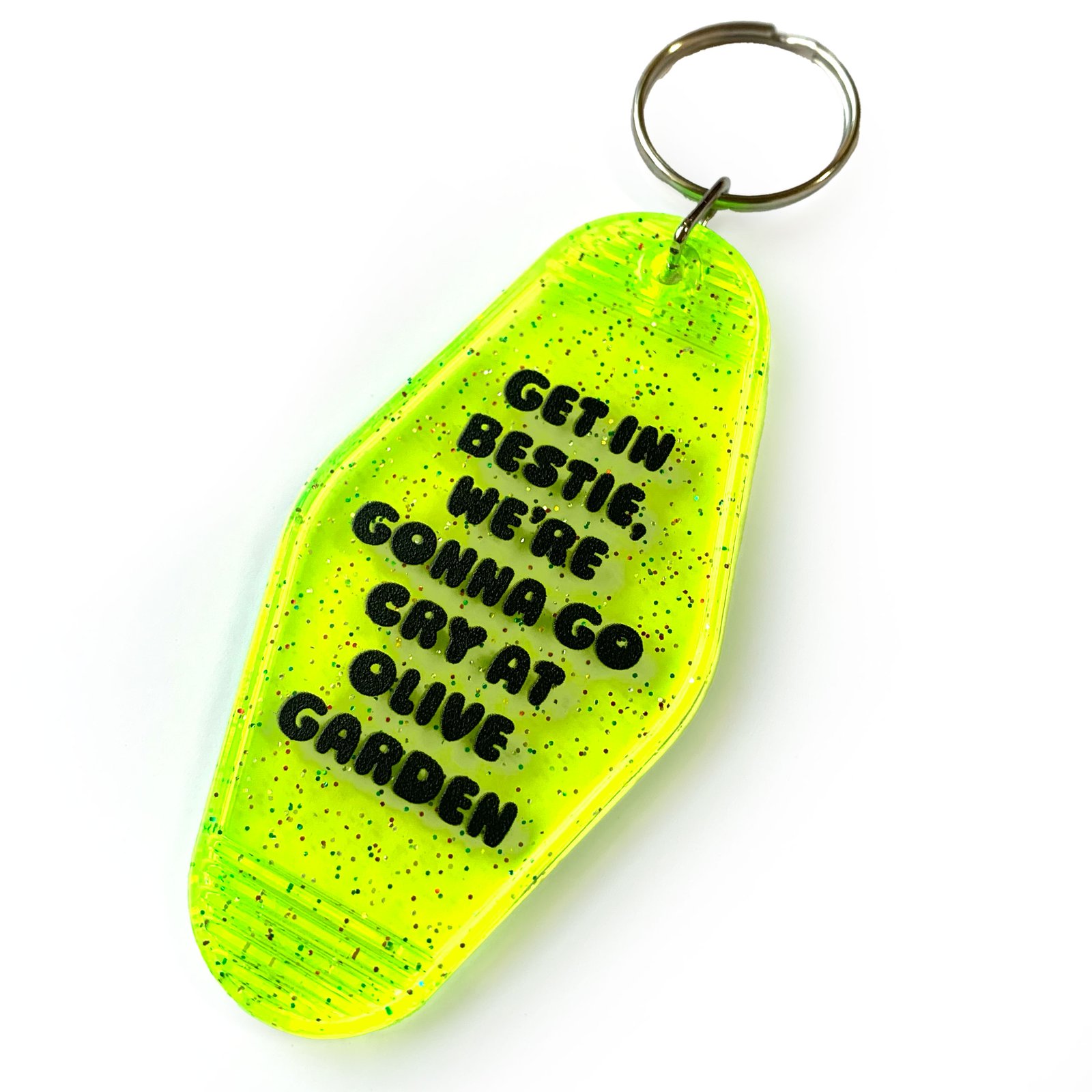 inns 大シークレット キーホルダー Olive Garden Motel Tag Keychain | krystan saint cat