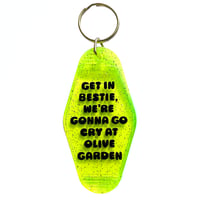 Image 1 of Olive Garden Motel Tag Keychain