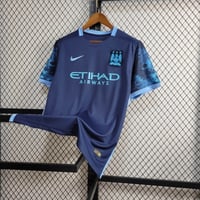 Image 4 of Manchester City Retro 15/16 Away Jersey
