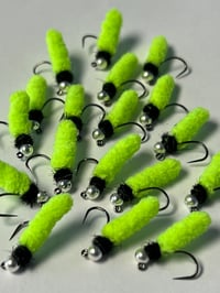 Chartreuse Mop Flies