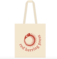 Image 1 of Screenprinted tote bag | red herring press