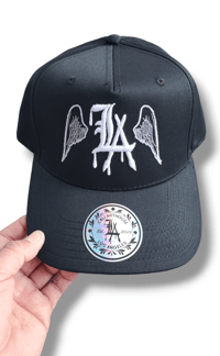Image 1 of Black Los Angeles Snapback 