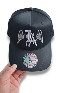 Image 5 of Black Los Angeles Snapback 