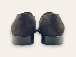 Image of Lancelot dark brown suede by Brugnoli