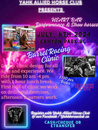 Barrel Racing Clinic with Heart Bar Horses