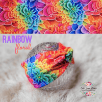 Image 2 of Rainbow Floral // Mama Band 