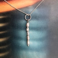 Image 1 of five pearl pendant