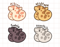 Image 2 of Hognose Snake - Tiny Reptile Enamel Pins