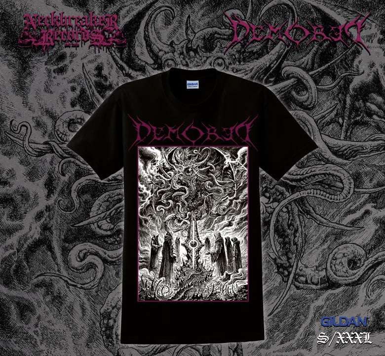 Image of Demored - Well of Liquid Souls Shirt / Purple Logo