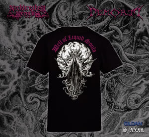 Image of Demored - Well of Liquid Souls Shirt / Purple Logo