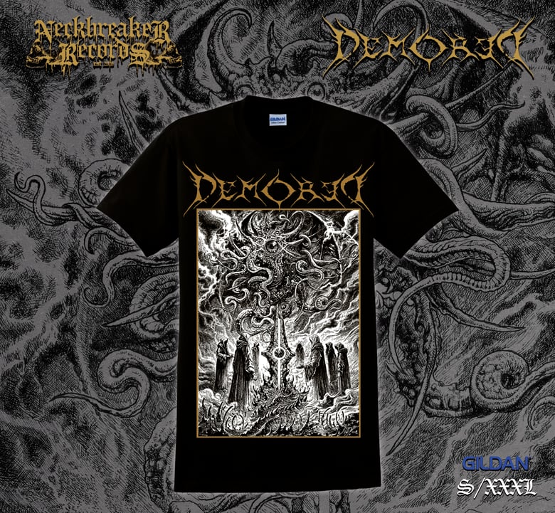 Image of Demored - Well of Liquid Souls Shirt / Gold Logo