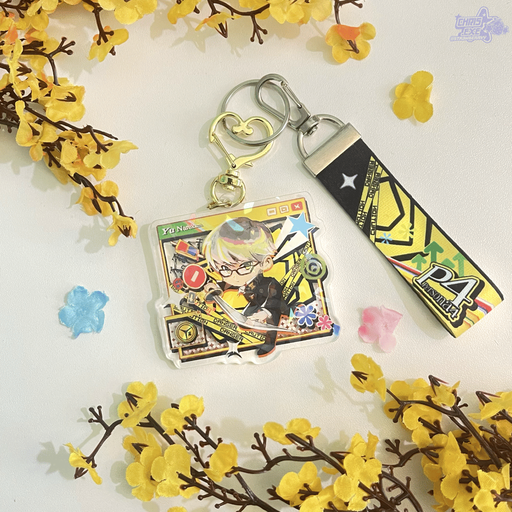 Image of [Persona 4] Protagonist Lanyard Charm (PRE-ORDER)