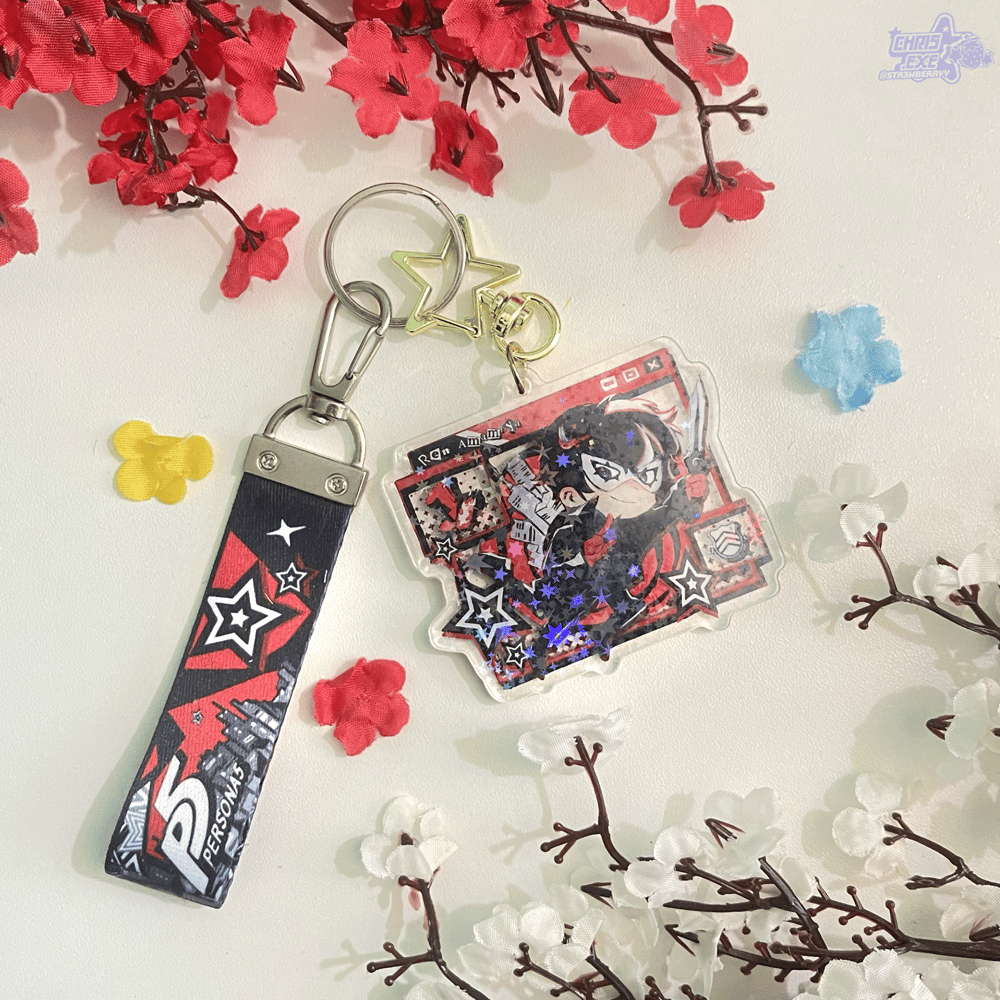 Image of [Persona 5] Protagonist Lanyard Charm (PRE-ORDER)