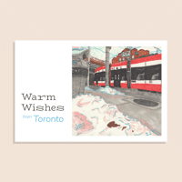Image 3 of Warm Wishes from Toronto Postcards