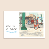 Image 4 of Warm Wishes from Toronto Postcards