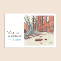 Image 5 of Warm Wishes from Toronto Postcards