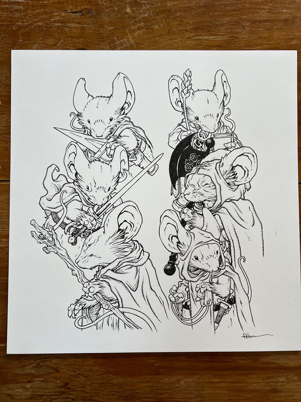 Original Artwork | Mouse Guard