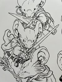 Image 2 of Mouse Guard Character Art for Lanyard