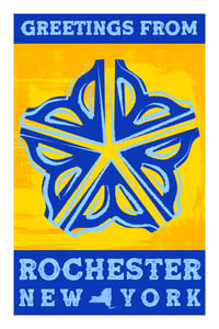 Image 1 of Greetings From Rochester Postcard