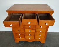 Image 2 of Pine Apothecary Chest of Drawers