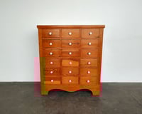 Image 1 of Pine Apothecary Chest of Drawers