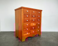 Image 3 of Pine Apothecary Chest of Drawers
