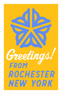 Image 1 of Rochester Greetings! Postcard