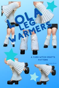 Image 1 of Lola Leg Warmers Crochet Pattern