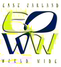 Image 1 of East Oakland World Wide Neon Navy Combo