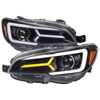 Image 1 of SPEC-D Tuning 15-21 WRX / 15-17 STI LED Bar Headlights