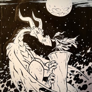 THE DRAGONS OF WESTMARCH: “Witch” Original Art by Otis Frampton