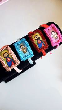 Toddlers Escapularios Bordados Bracelets 