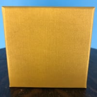 Image 3 of Burlington Recording 1/4" x 2.5" Heavy Duty GOLD Trident Metal Reel in Gold Box -3 Windage Hole