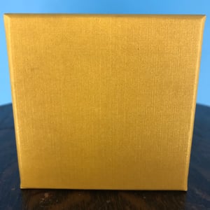 Image of Burlington Recording 1/4" x 2.5" Heavy Duty GOLD Trident Metal Reel in Gold Box -3 Windage Hole