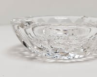 Image 4 of Mini Round Polished Crystal Ashtray by Waterford