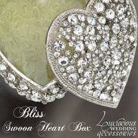 Image 2 of Heart Box with Swarovski Crystals