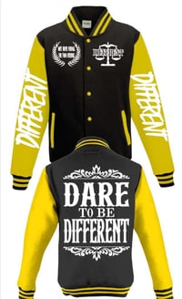 Image 1 of "DARE TO BE DIFFERENT⚖️" JACKET (S)