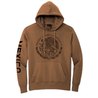 Image 1 of SADDLE BROWN MEXICO HOODIE 
