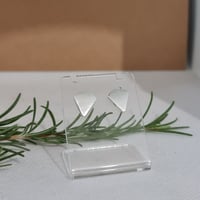 Image 3 of Silver Stud Earrings - (MJ012)