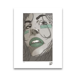 Image of Valerie Poster - Mint
