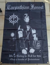 Carpathian Forest we're going to hell Banner