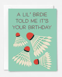 Image 1 of Birdie Birthday Card