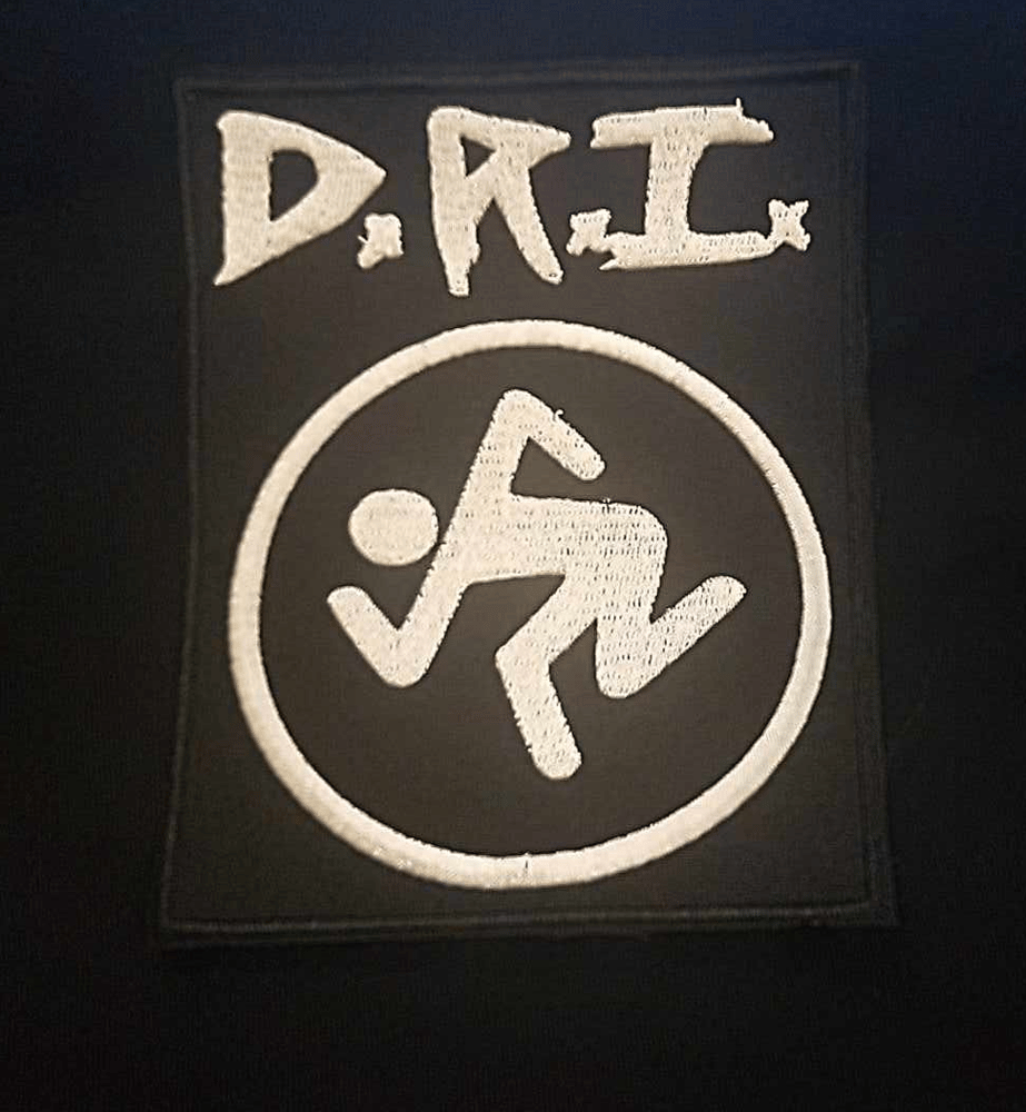 Image of D.R.I. - Skanking Man - AUSSIE / NZ TOUR - PATCH