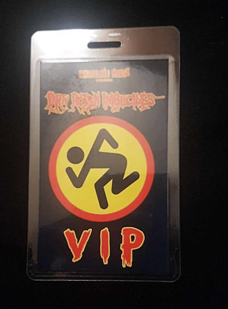 Image of D.R.I. - VIP Pass - AUSSIE / NZ TOUR - LAMINATE