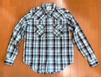 Image 1 of Battenwear made in USA plaid shirt, size M (fits M/L)