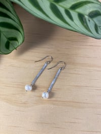 Image 2 of Pearl Drop Earring