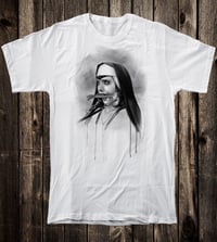 Image 3 of Devotion Black Unisex T Shirt  (Black+White)
