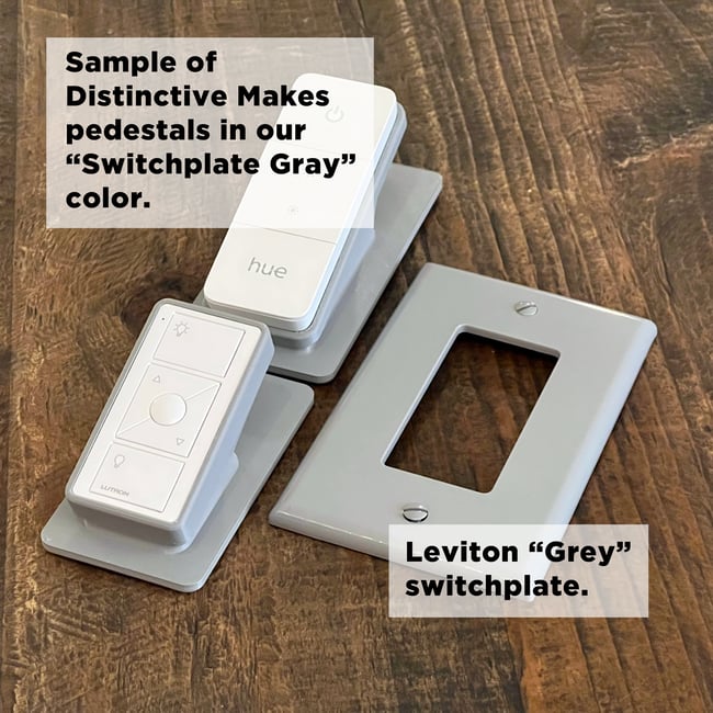 Lutron Caséta Pico Remote Desktop Quadruple Pedestals